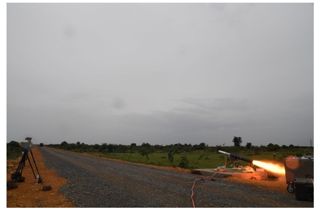 DRDO successfully flight-tests indigenously developed MPATGM for minimum range