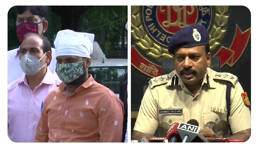 Delhi Police narcotic cell arrests wanted drug mafia Taimur Khan alias Bhola.