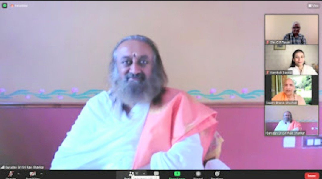 Gurudev Sri Sri Ravi Shankar presides over first meeting of the Governing Council of Indian Yoga Association as the new Chairman