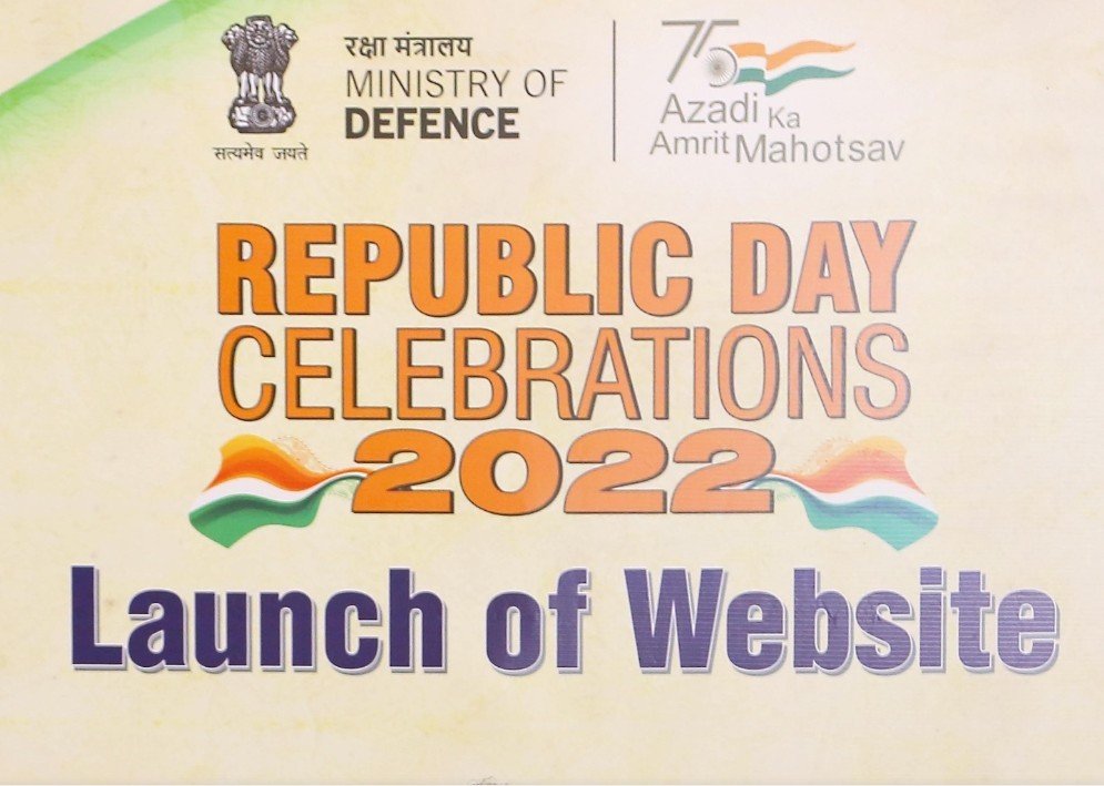 Defence Secretary Dr Ajay Kumar launches website for Republic Day Celebrations – 2022
