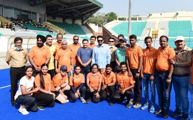 Union Sports Minister Anurag Thakur launches Delhi Hockey Weekend League
