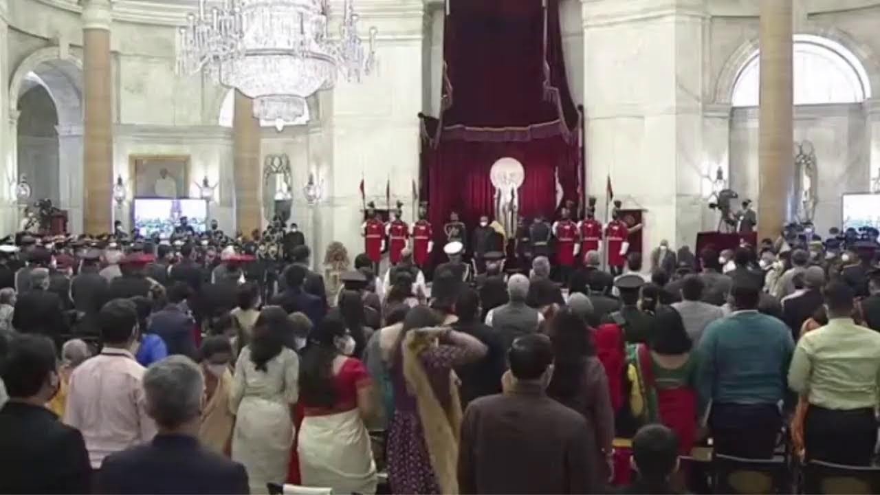 President of India Presents Gallantry Awards for The Year 2020 at Defence Investiture Ceremony-II