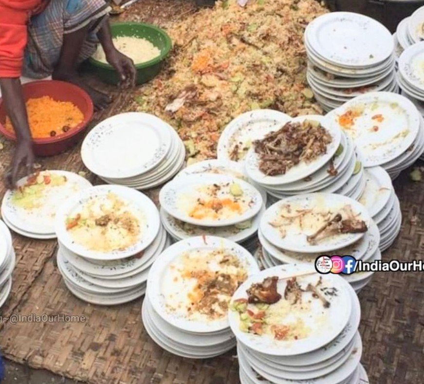 Awanish Sharan IAS shares pic of large amount of food wasted at a wedding in one of his tweet
