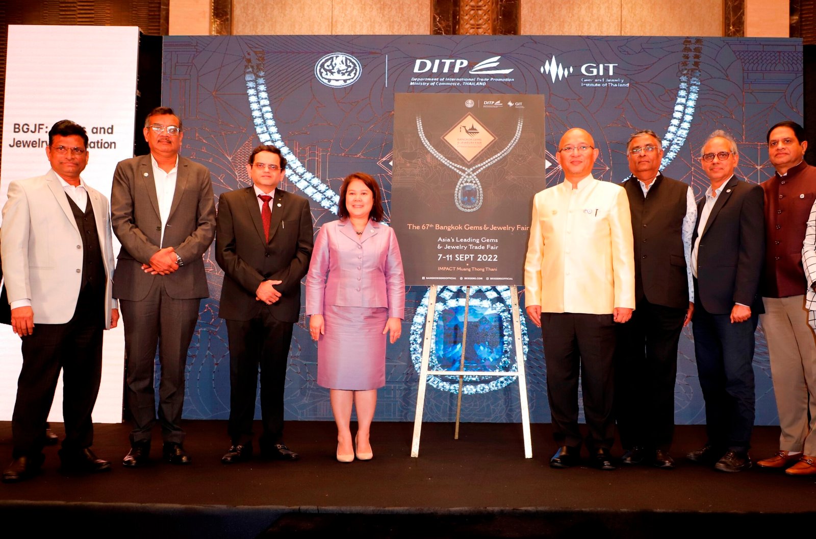 As India’s demand for Thailand Gems & Jewellery Sky Rockets, DITP conducted “Let’s Go To Bangkok” Road show for the “67th Bangkok Gems & Jewelry Fair (BGJF)” from 7th – 11th September in Bangkok”