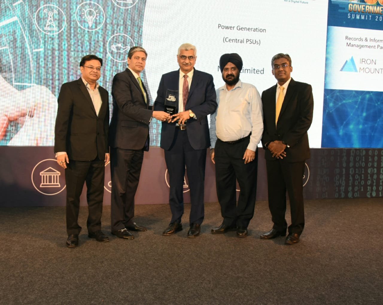 NTPC Awarded for Excellence in Power Generation