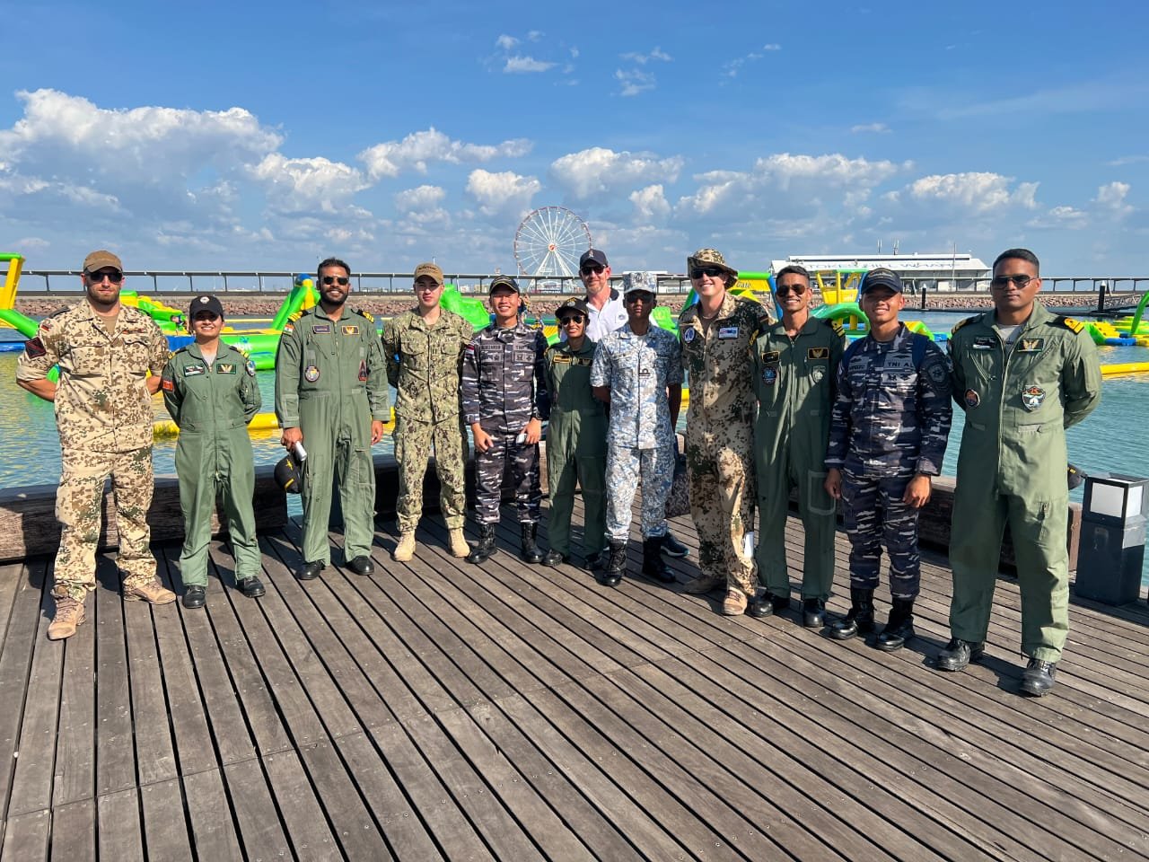 INDIAN NAVY’S P8I AIRCRAFT PARTICIPATES IN EXERCISE KAKADU