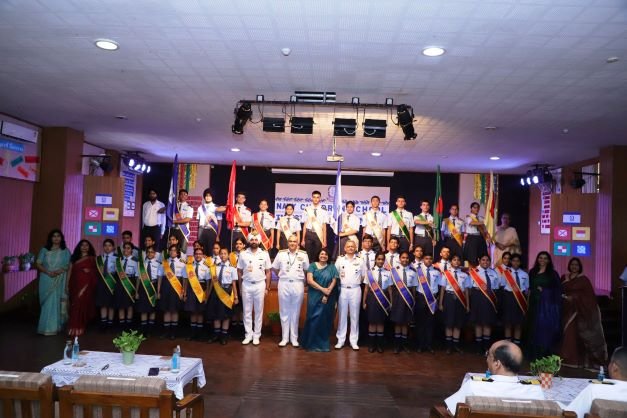 Investiture Ceremony 2022 Conducted at Navy Children School, New Delhi