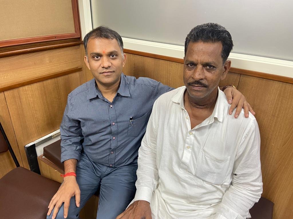 Butterfly sized thyroid gland becomes huge coconut sized tumor