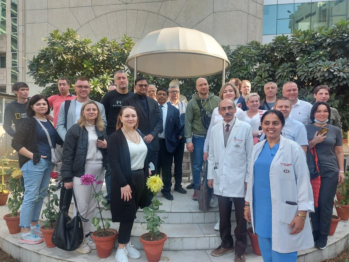 Government of Russia’s Healthcare Delegation visits Sir Ganga Ram Hospital