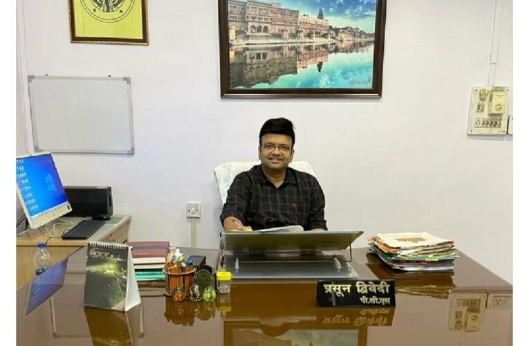 Prasun Dwivedi takes over as OSD, Mathura – Vrindavan Development Authority