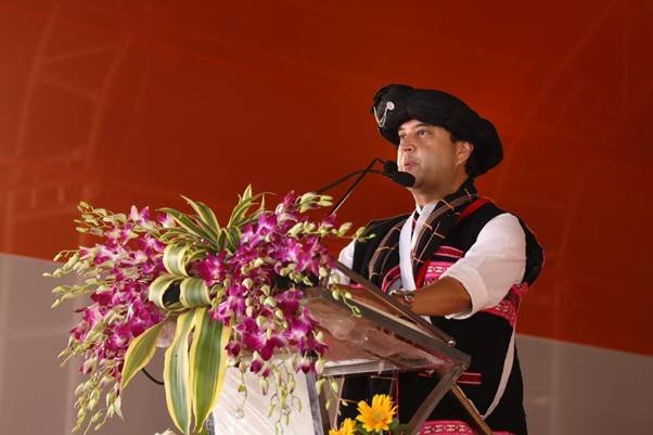 Jyotiraditya M Scindia inaugurates new infrastructure at Tezu Airport, Arunachal Pradesh