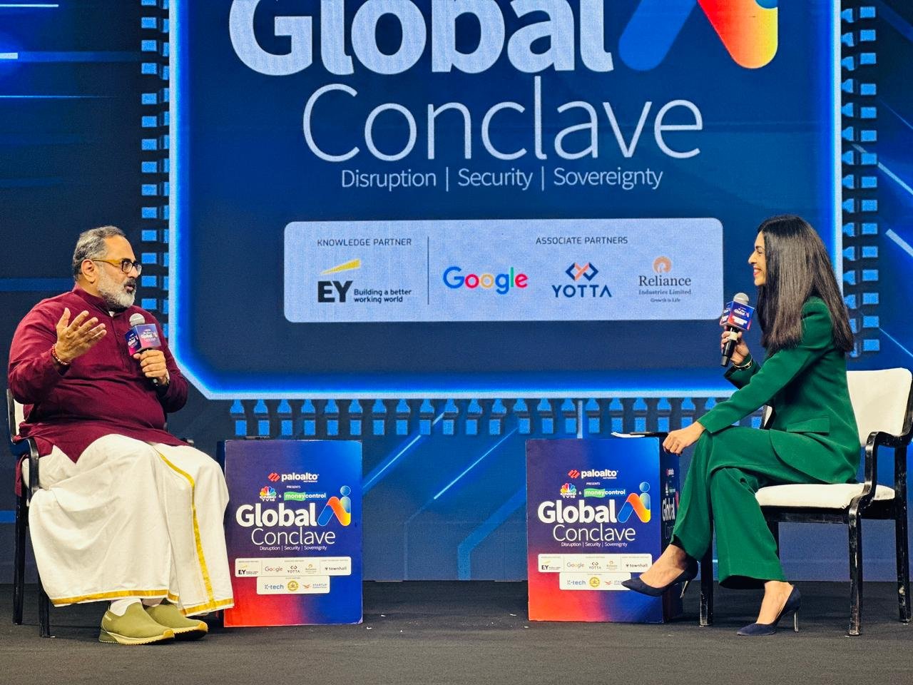 “We need a global framework urgently because, in the next 6-9 months, AI will take shape and evolve in a way that we may not anticipate or fully understand”: MoS Rajeev Chandrasekhar