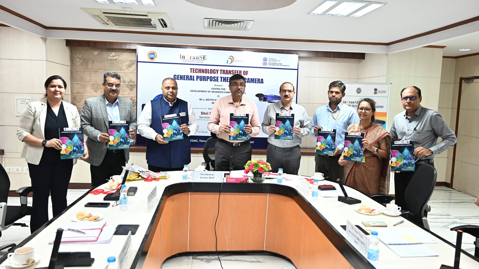 Launch of Intelligent Transportation System (ITS) Technology/Product Booklet and ToT of Thermal Camera to Industry