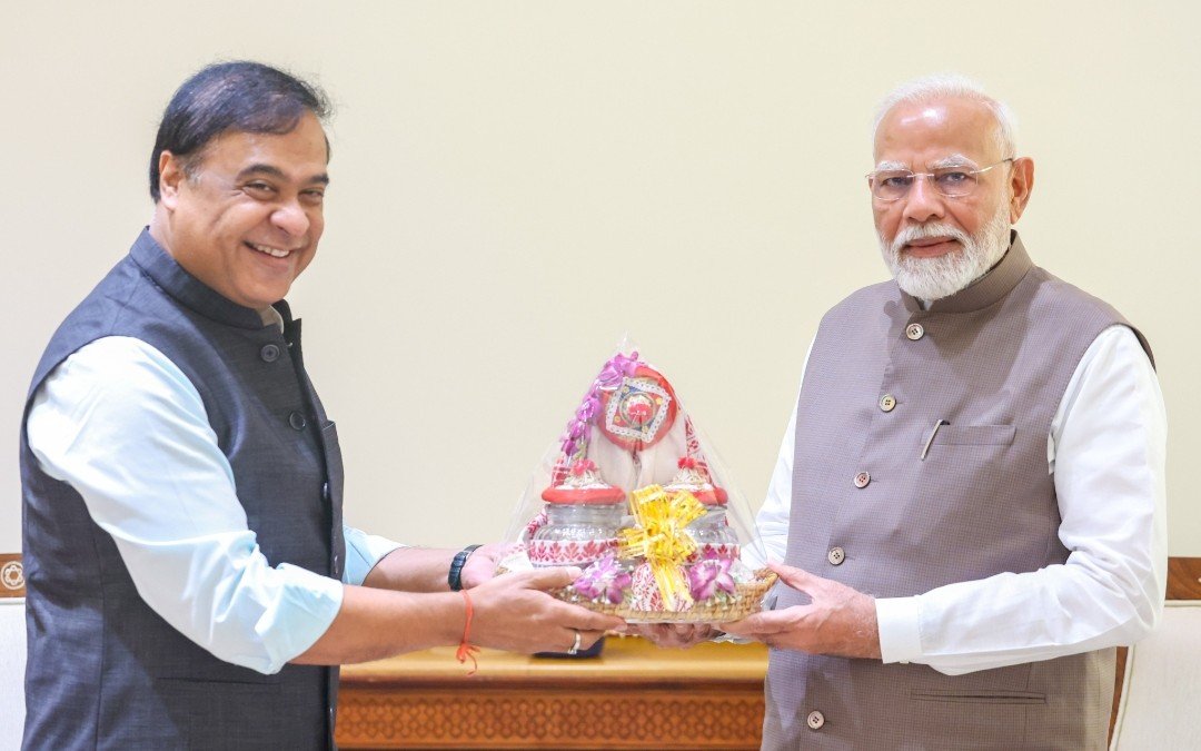 Chief Minister of Assam meets Prime Minister