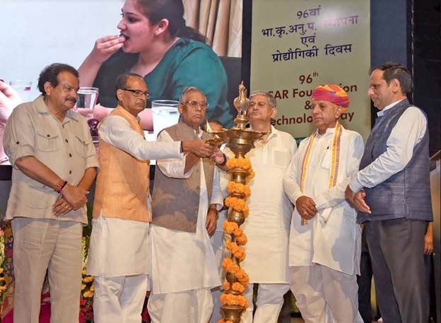 Union Minister Shivraj Singh Chouhan inaugurates the 96th Foundation and Technology Day of Indian Council of Agricultural Research today