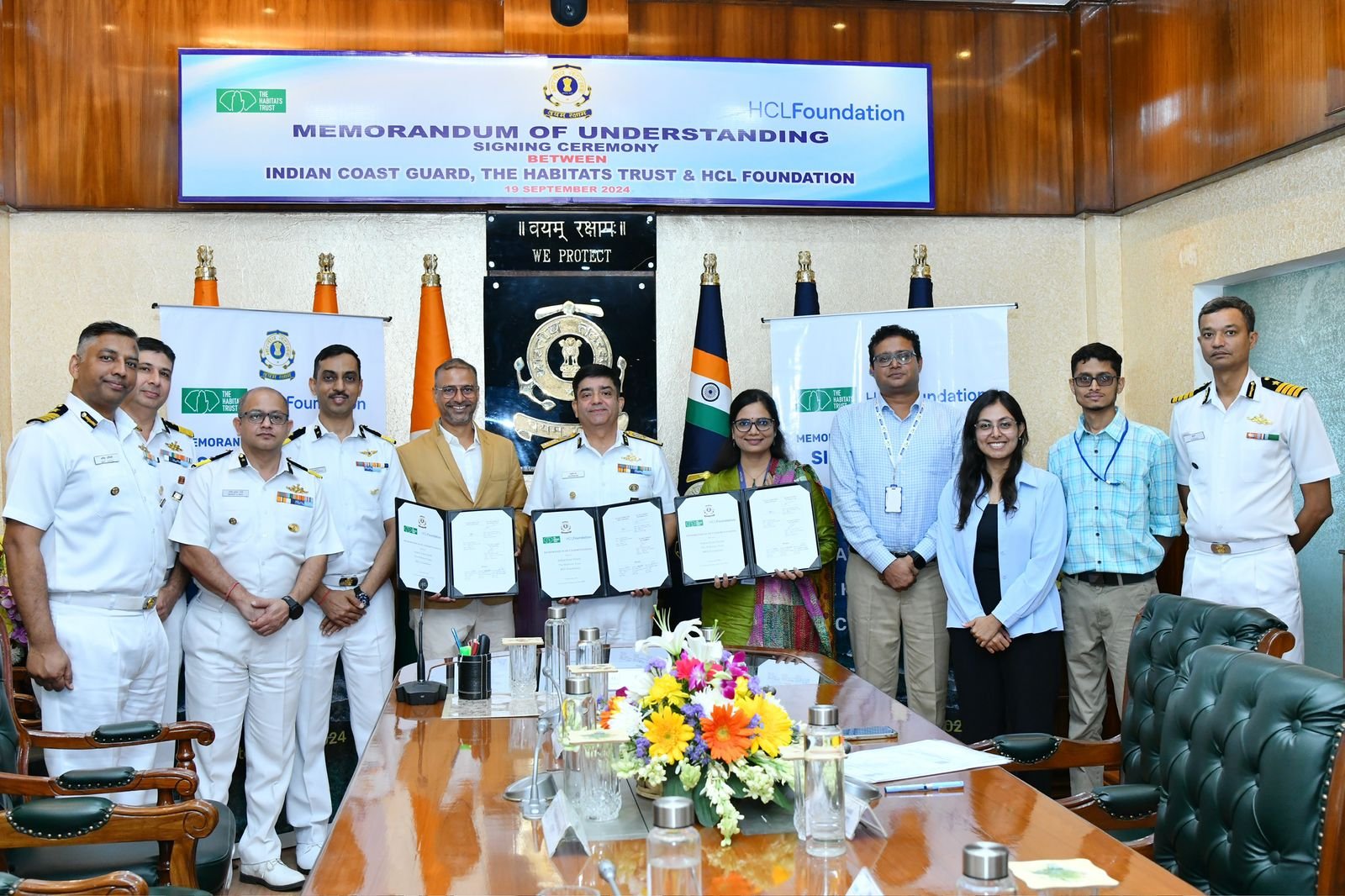 ICG inks MoU with key environmental foundations to Combat Marine Pollution & Protect Biodiversity