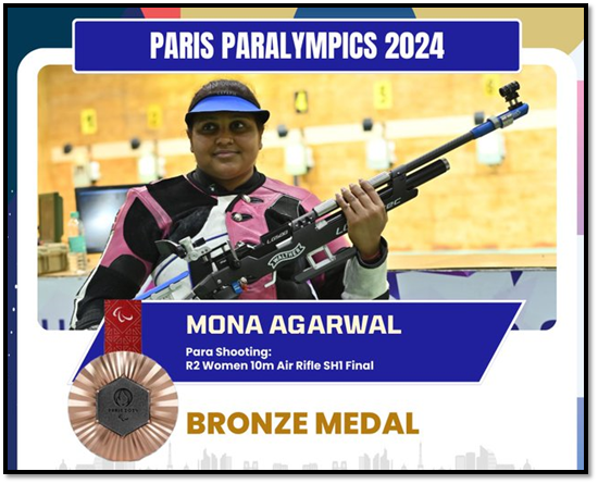 Mona Agarwal wins Bronze!