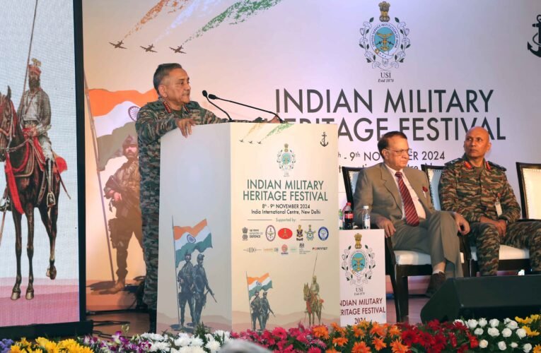 CDS Gen Anil Chauhan inaugurates the 2nd Edition of Indian Military Heritage Festival