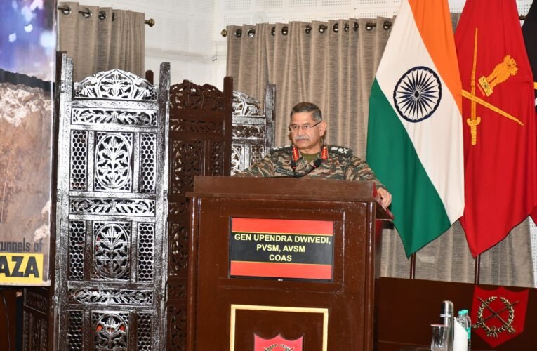 ARMY CHIEF GENERAL UPENDRA DWIVEDI ADDRESSES 26TH DOCTRINE AND STRATEGY SEMINAR