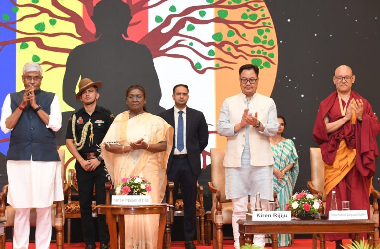PRESIDENT OF INDIA GRACES THE FIRST ASIAN BUDDHIST SUMMIT