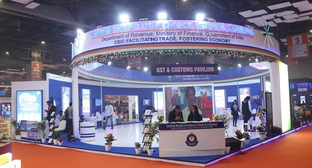GST & Customs pavilion gets Bronze Medal for Excellence for the Public Communication and Outreach at IITF 2024