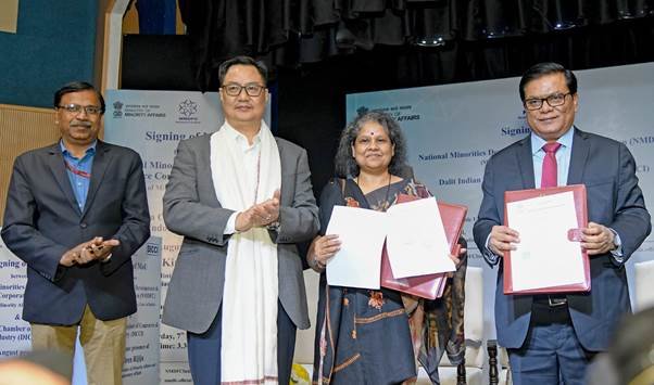 NMDFC and DICCI Join Hands to Empower Marginalized Communities Through Entrepreneurship by signing MoU