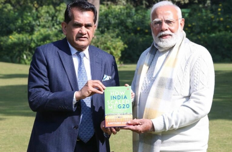 PM lauds Amitabh Kant for his book about India’s G20 Presidency and the Summit